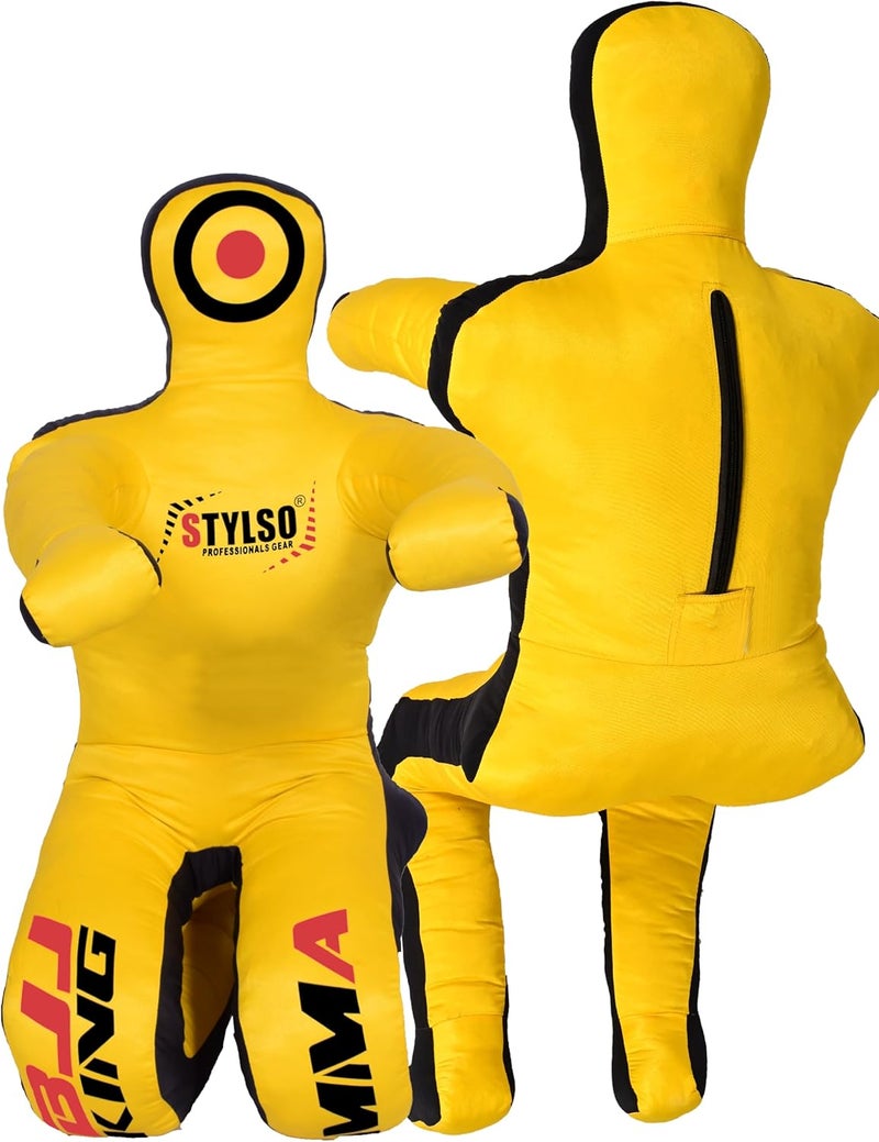 Stylso Grappling Dummy for Adults, Unfilled Wrestling Dummy, Hanging Jiu Jitsu Dummy for BJJ, MMA, Judo, Karate, Martial Arts - Image 5